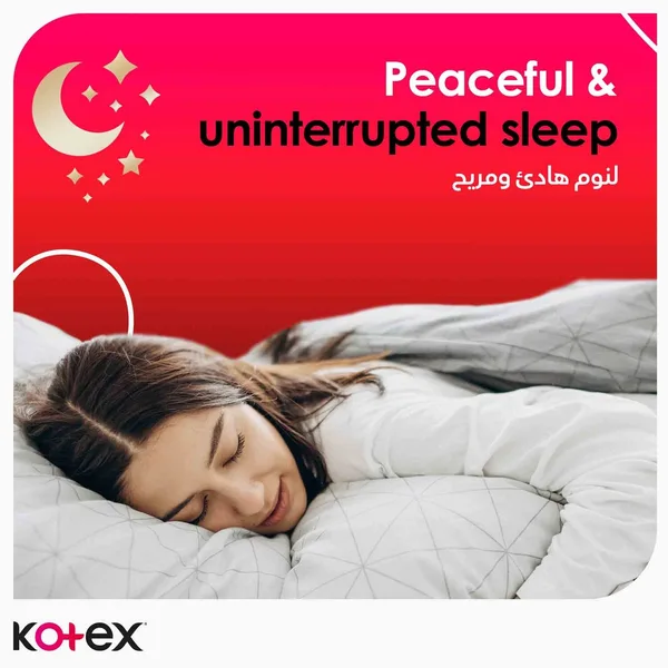 Kotex Maxi Protect Thick Overnight Protection Sanitary Pads with Wings 16 pcs (4)