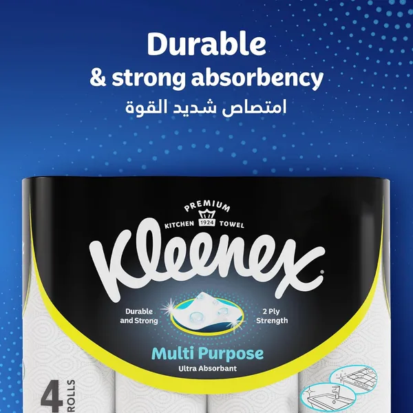 Kleenex Multi Purpose Kitchen Towel 2ply 8 x 40 Sheets (7)