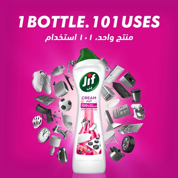 Jif Cream Micro Crystal with Rose Scent 750 ml (6)