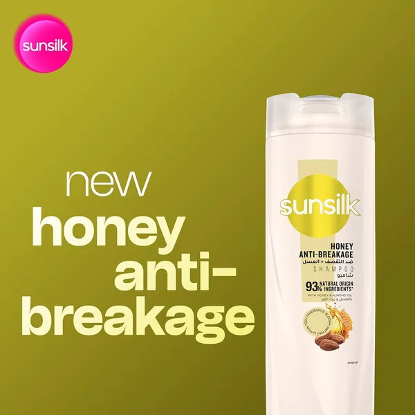 Sunsilk Natural Shampoo Almond Oil & Honey Anti-Breakage (3)