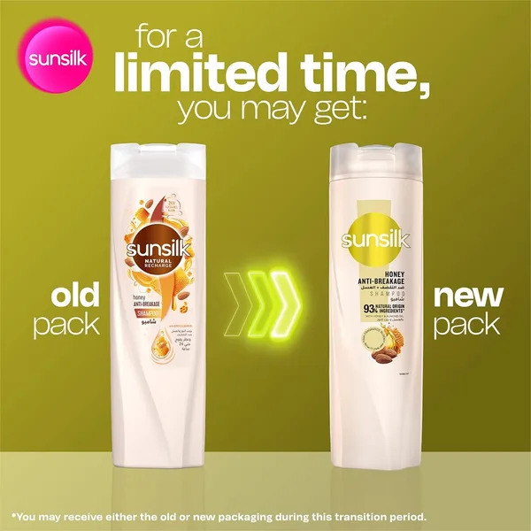 Sunsilk Natural Shampoo Almond Oil & Honey Anti-Breakage (6)