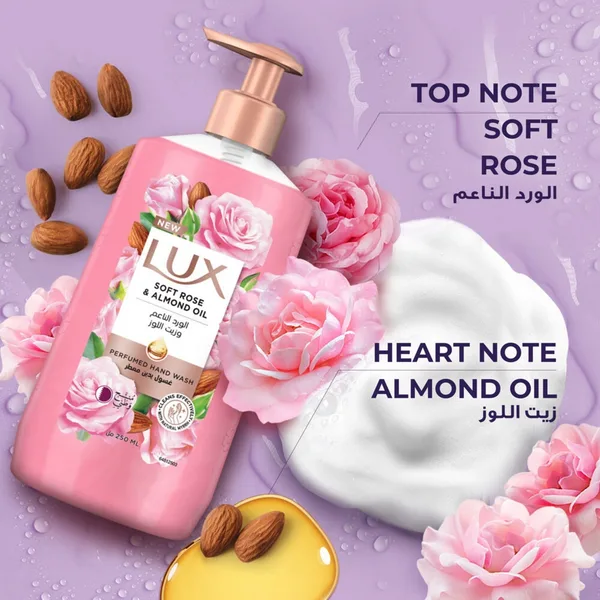 Lux Perfumed Liquid Hand Wash with Soft Rose 250 ml (3)