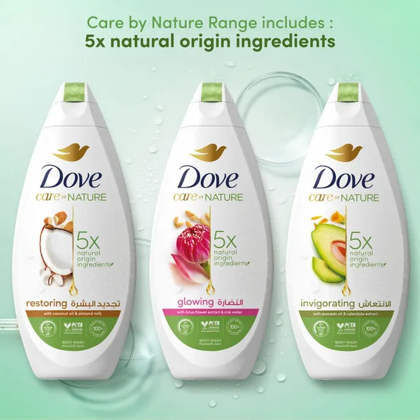 Dove Restoring Ritual Body Wash with Coconut & Almond Milk Scent 500 ml (7)