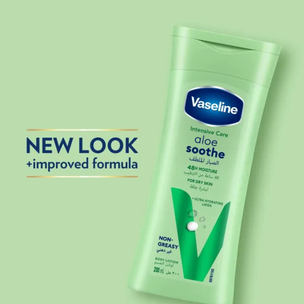 Vaseline Intensive Care Aloe Soothe Body Lotion 200 ml (3)