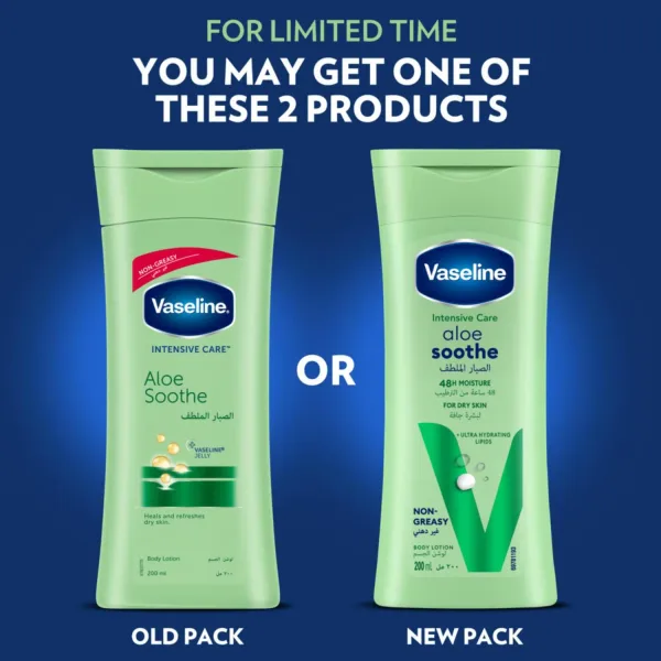 Vaseline Intensive Care Aloe Soothe Body Lotion 200 ml (7)