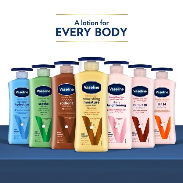 Vaseline Essential Even Tone Daily Brightening Body Lotion 400 ml (7)