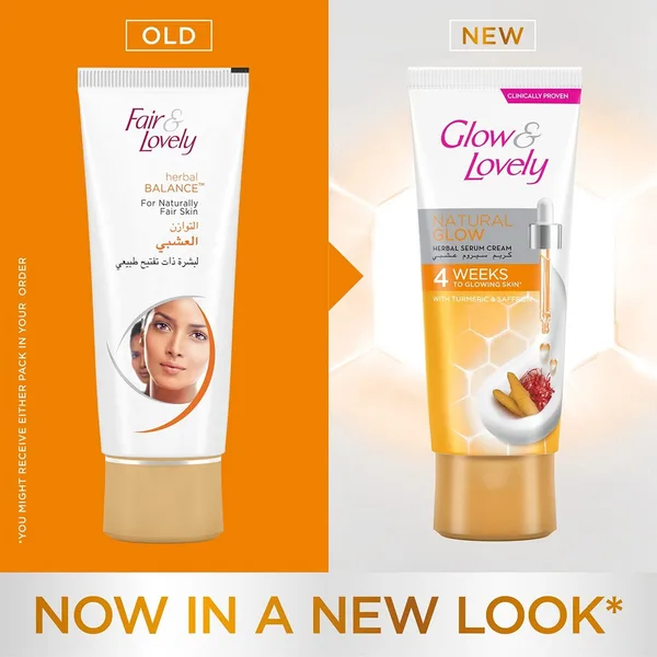 Glow & Lovely Natural Radiance Herbal Face Cream 100 g (12)