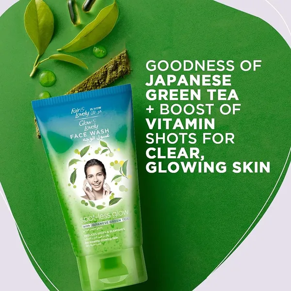 Glow & Lovely Spot-less Glow with Japanese Green Tea Face Wash 150 g (4)