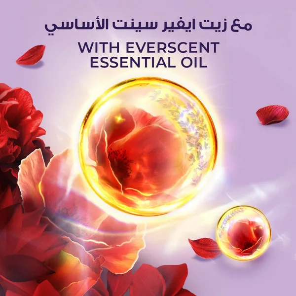 لوكس 500مل غسول جسم عطرى رومانسية كركديه عطر يدوم 24ساعة (5)