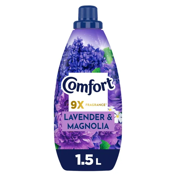 Comfort Concentrate Fabric Softener Lavender & Magnolia 9x Fragrance 1.5 Litres (2)