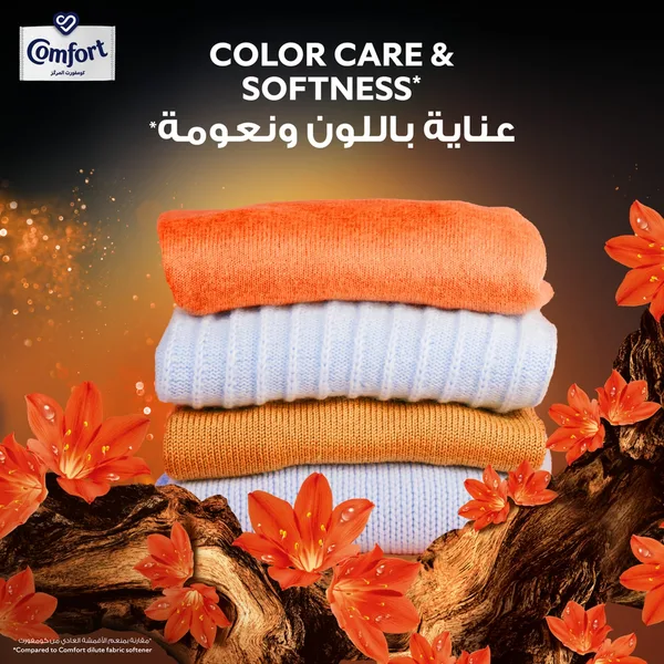 Comfort Concentrate Fabric Softener Luxurious Oud 9x Fragrance 900 ml (6)