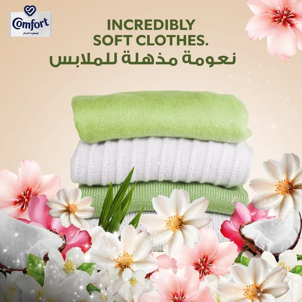 Comfort Concentrate Fabric Softener Tropical Coconut 1.4 Litres (8)