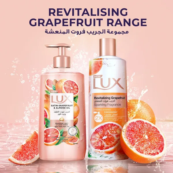 Lux Satin Grapefruit & Almond Oil Perfumed Hand Wash 500 ml (6)