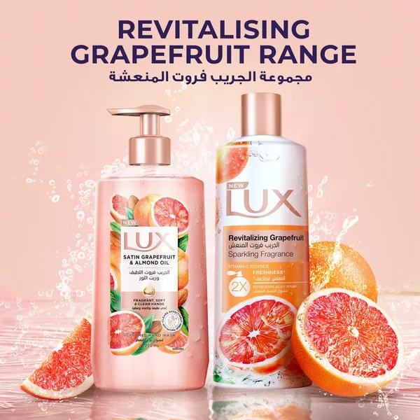 لوكس غسول يد معطر الجريب فروت اللطيف وزيت اللوز 250مل (6)