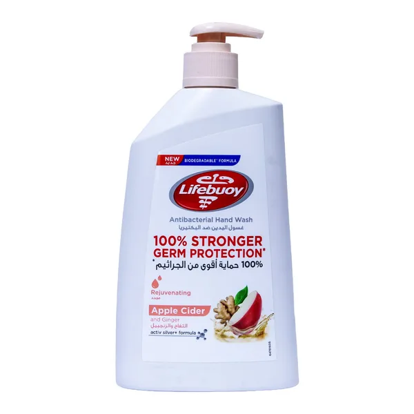 Lifebuoy Anti-Bacterial Hand Wash with Apple Cider and Ginger Scent 450 ml