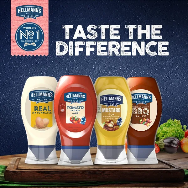 Hellmann’s Tomato Ketchup 500 g (6)