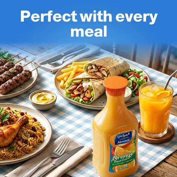 Almarai Premium Fresh Orange Juice 1.4 Litres (5)