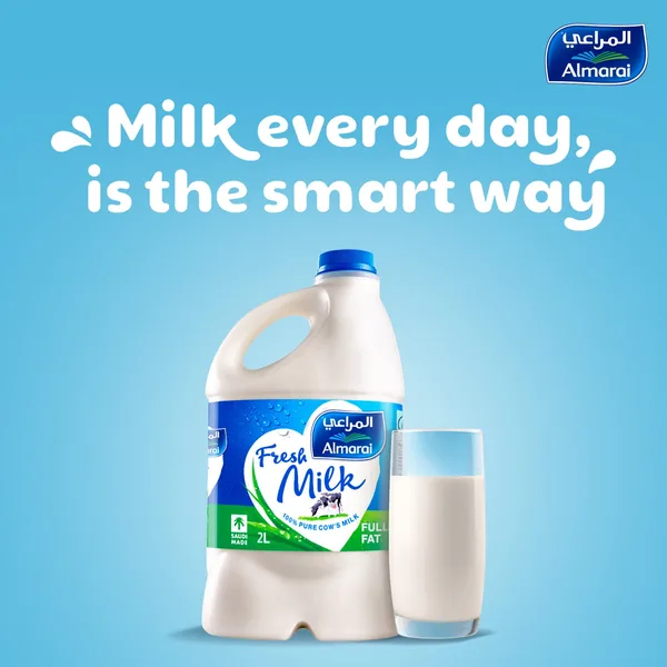 Almarai Full Fat Fresh Milk 2 Litres (7)