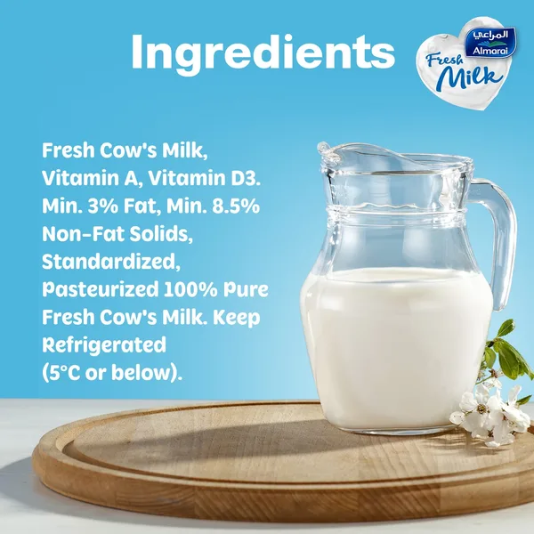 Almarai Full Fat Fresh Milk 2 Litres (8)