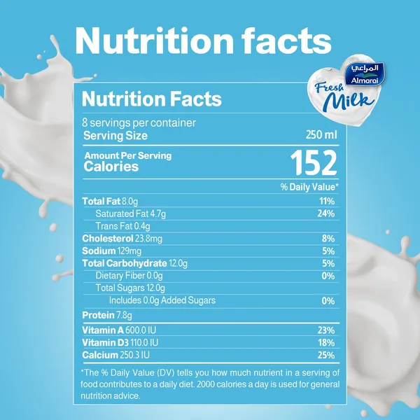 Almarai Full Fat Fresh Milk 2 Litres (9)