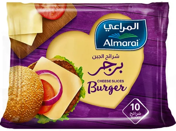 Almarai Cheese Slices Burger 10pcs 200g