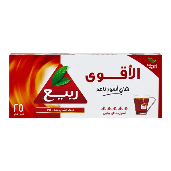 شاي ربيع الاقوى 25 كيس سعودي 50جم (2)