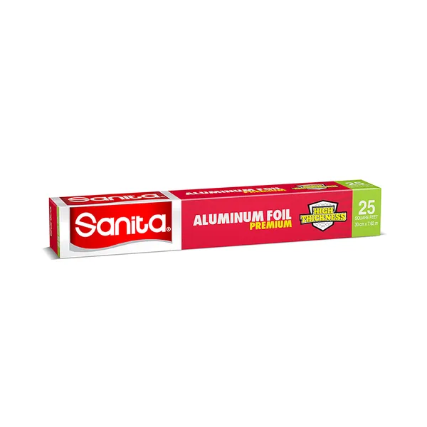 Sanita Premium Aluminum Foil 25sq.ft. Size 7.62m x 30cm 1 pc (2)