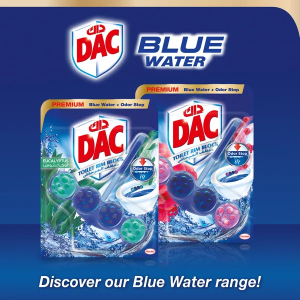 Dac Blue Active Toilet Rim Block Eucalyptus 50 g (6)