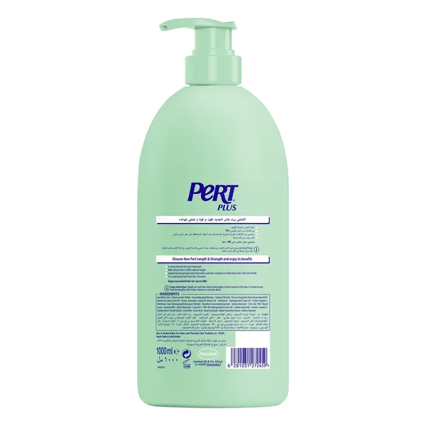 Pert Plus Length & Strength Shampoo with Almond Oil & Barbary Fig 1 Litre (2)