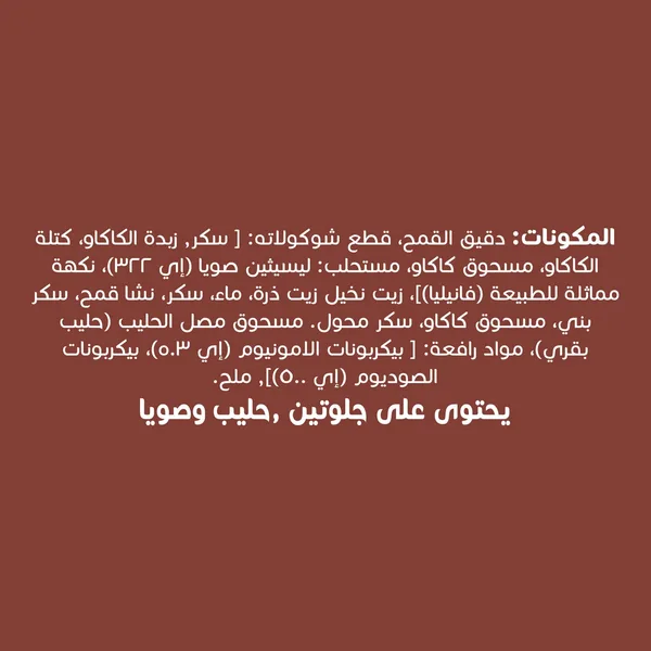 شوكو كوكيز شيكولاتة صفيح صغير 605جم (4)