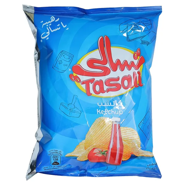 تسالي شيبس كاتشب 55جم