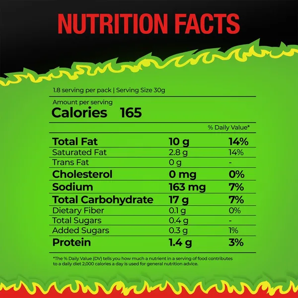 Cheetos Crunchy Flamin' Hot Lime Puffed Corn 50 g (4)