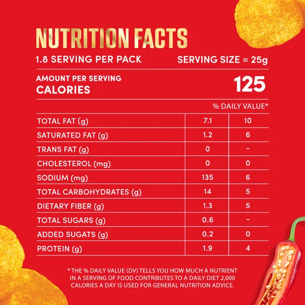 Lay's Chilli Potato Chips 45 g (4)