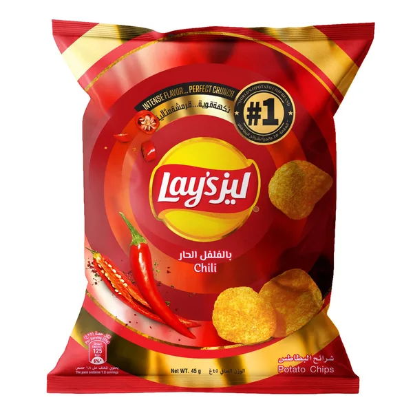 Lay's Chilli Potato Chips 45 g (6)