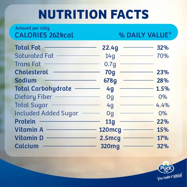 Puck Cream Cheese Squares 12 Portions 216 g (5)