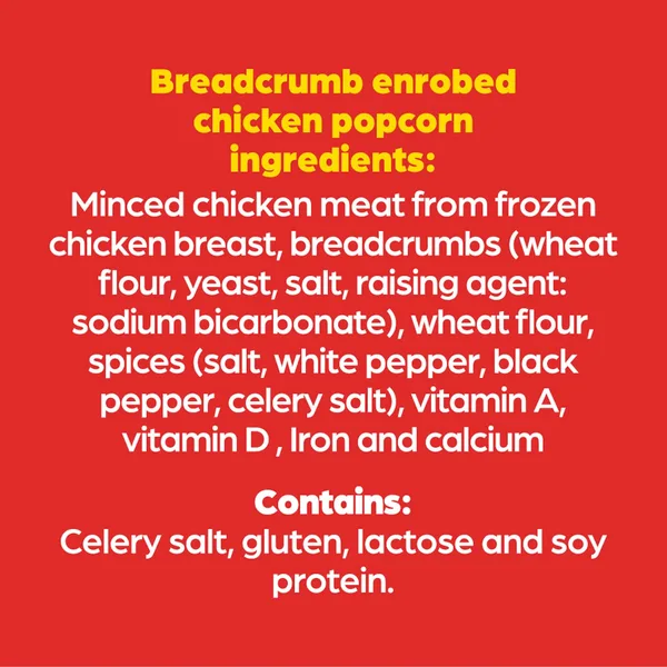 Americana Heroz Chicken Popcorn 400 g (4)