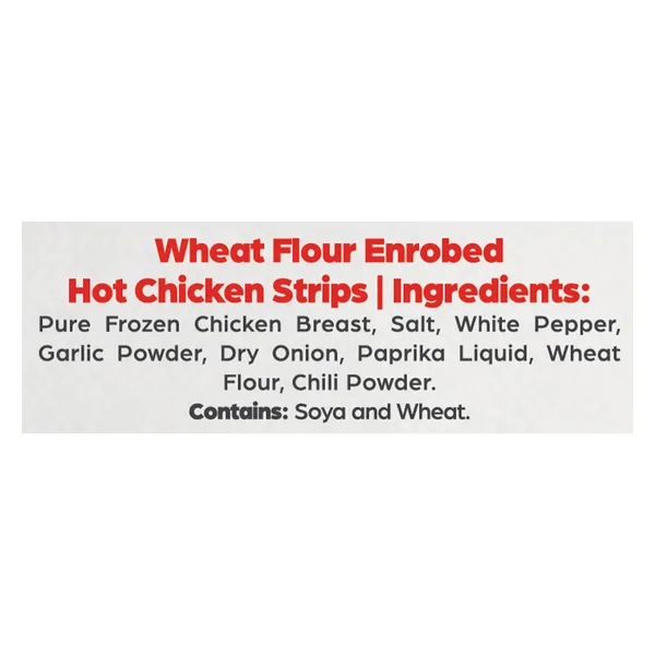 Americana Zingz Hot & Crunchy Chicken Strips 750 g (3)