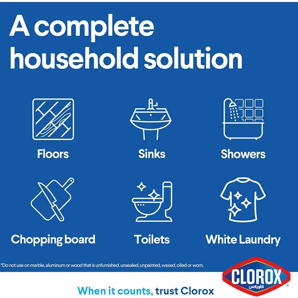 Clorox Liquid Bleach Floral Scent 3.78 Litres (4)