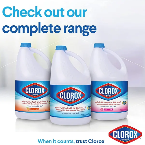 Clorox Liquid Bleach Floral Scent 3.78 Litres (7)