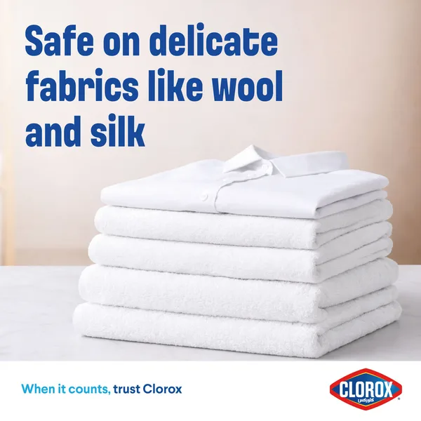 Clorox 4in1 Liquid Stain Remover Supreme Whitener For White Clothes 900 ml (6)