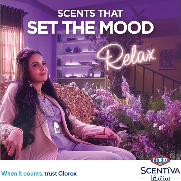 Clorox Scentiva Disinfectant Cleaner Tuscan Lavender Bleach Free 1.5 Litres (2)