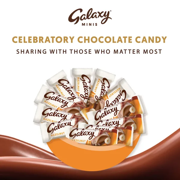 Galaxy Minis Hazelnut Chocolate 11 pcs 137.5 g (3)
