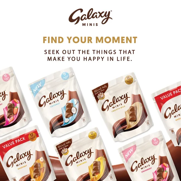 Galaxy Minis Hazelnut Chocolate 11 pcs 137.5 g (6)