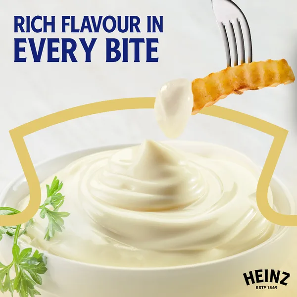 Heinz Real Garlic Mayonnaise Top Down Squeezy Bottle 225 ml (6)