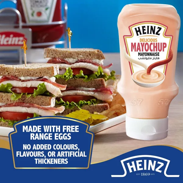 Heinz Mayonnaise Mayochup 225 ml (3)