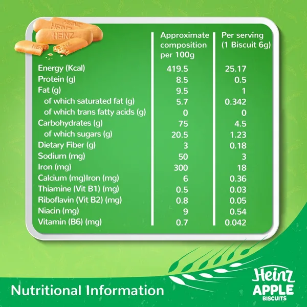 Heinz Banana Biscuit 240 g (3)