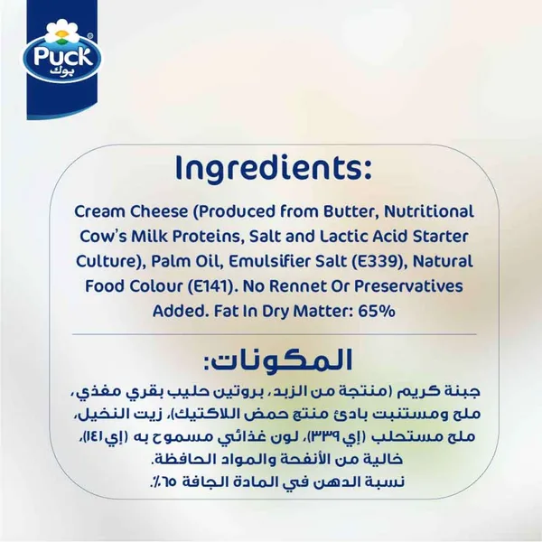 Cream Cheese Spread Squeeze Pack 400 g (5)