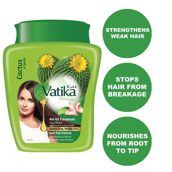 Vatika Naturals Hammam Zaith Hot Oil Treatment For Hair Fall Control 500 g (4)