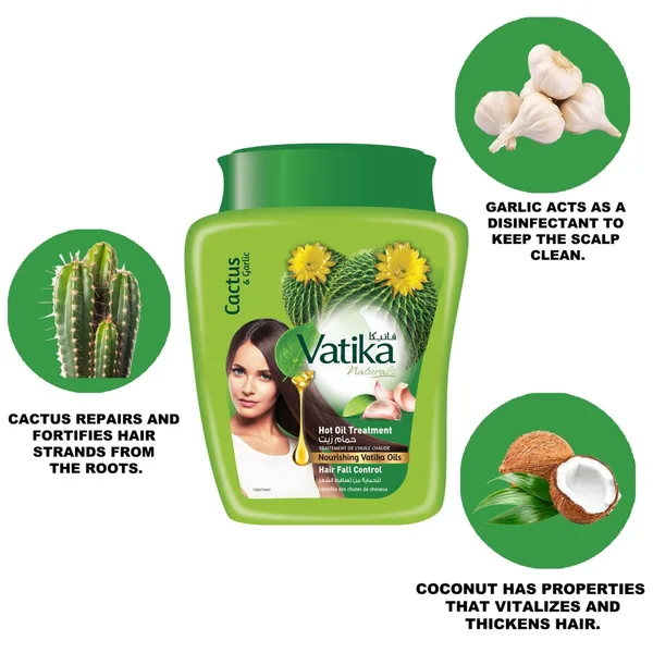 Vatika Naturals Hammam Zaith Hot Oil Treatment For Hair Fall Control 500 g (5)