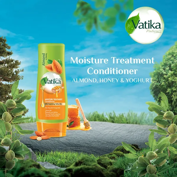 Vatika Naturals Moisture Treatment Conditioner Enriched with Almond & Honey 400 ml (3)